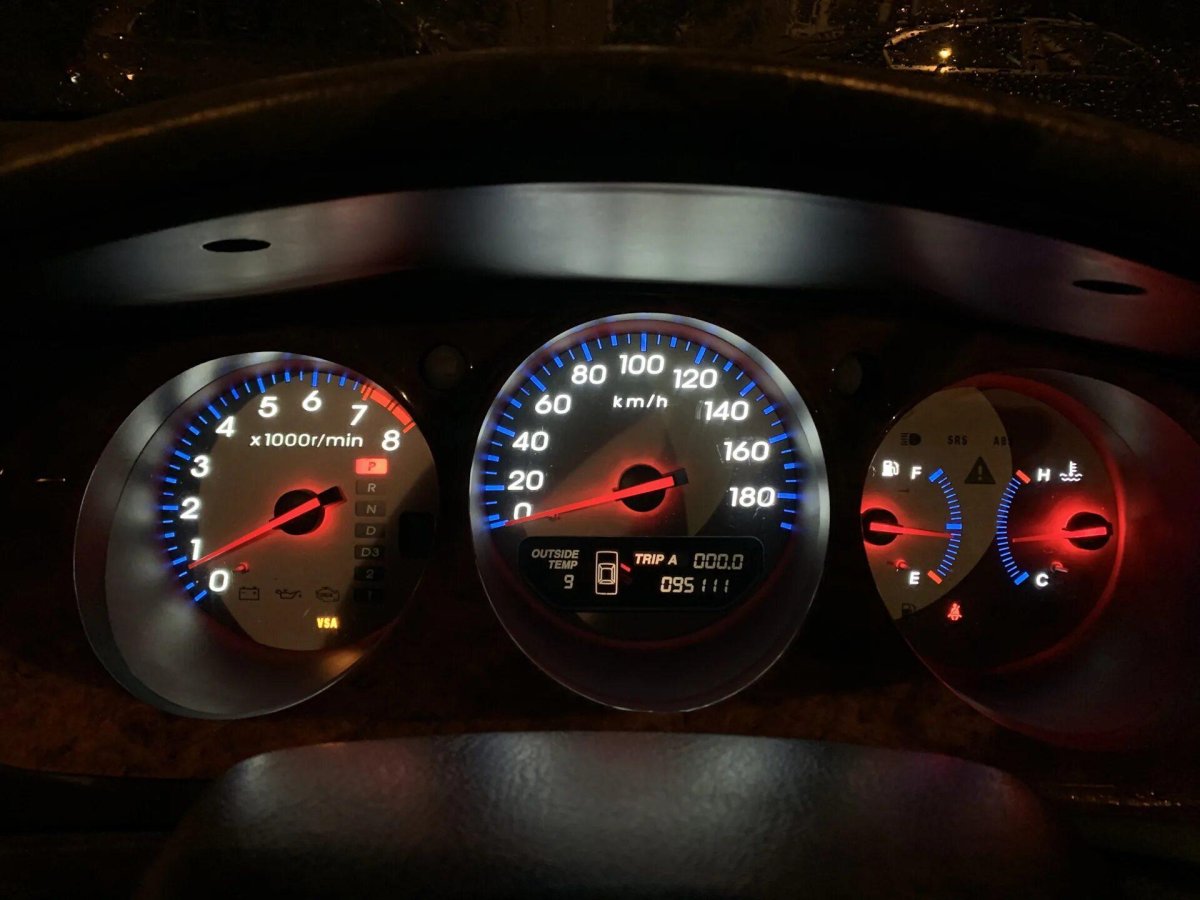 Пересвет приборки 2106