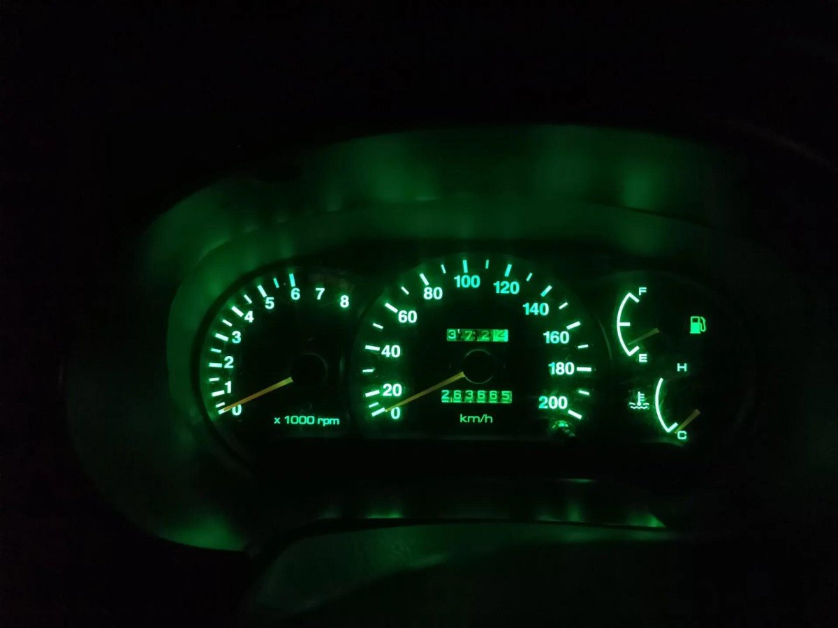 Подсветка приборной панели акцент ТАГАЗ