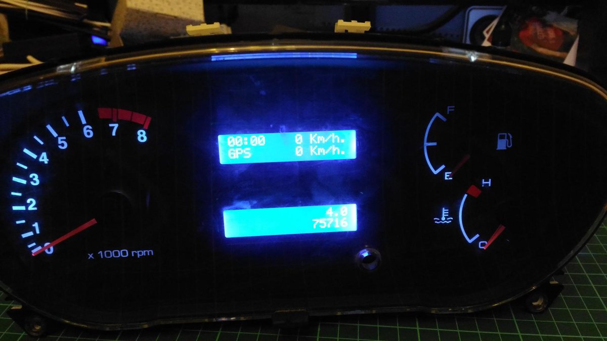 Электронная приборка на Hyundai Accent