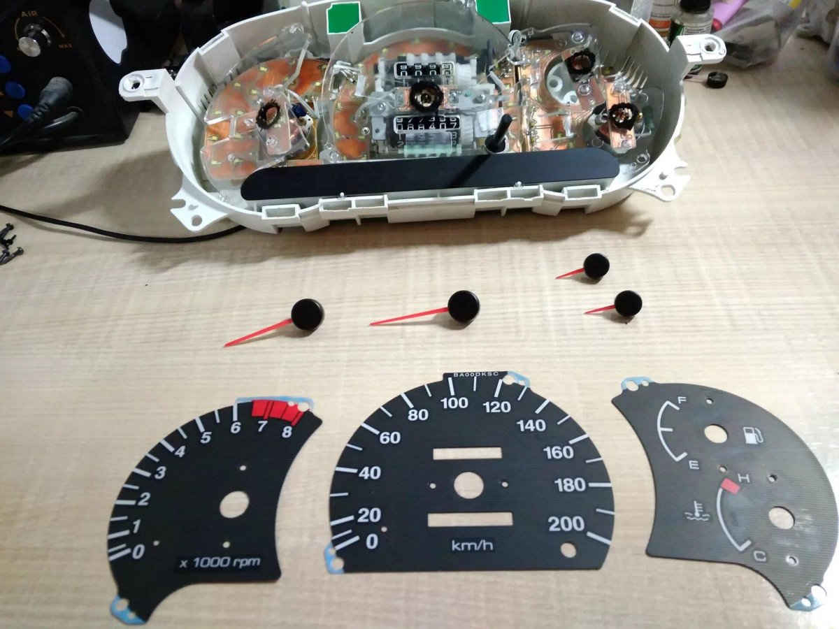 Хендай акцент 2 щиток приборов