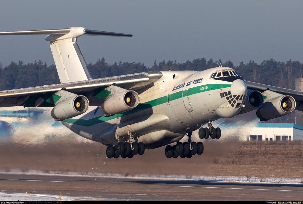 Ил 76 ВВС Алжира