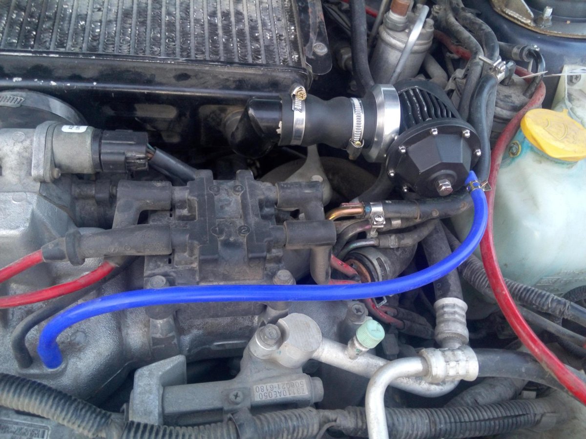 Блоу офф на Субару Форестер sf5