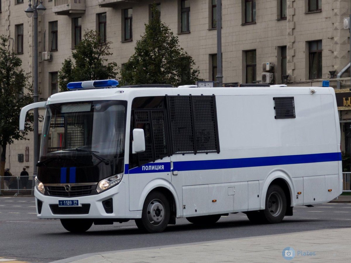 ПАЗ вектор Некст полицейский