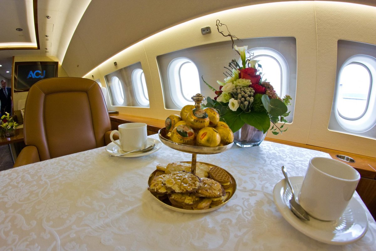 Airbus a390 салон