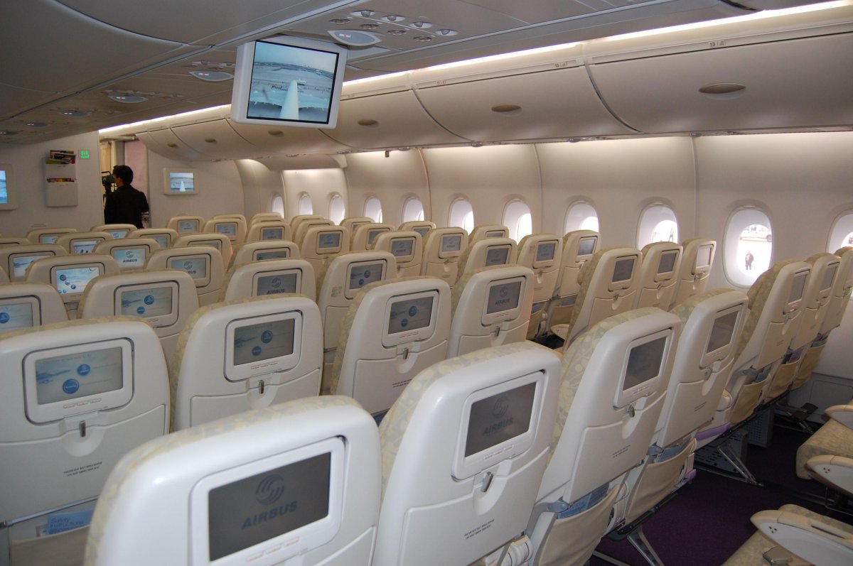Аэробус а380 салон
