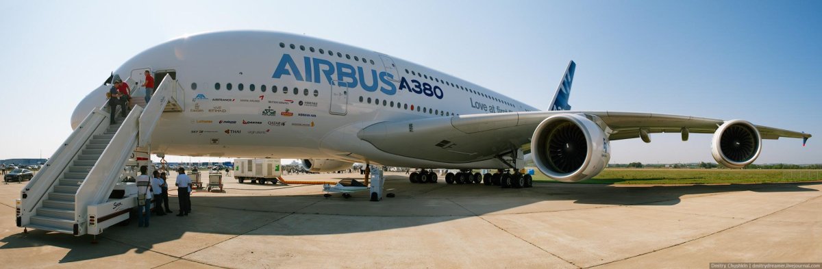 Самолет Аэробус а380