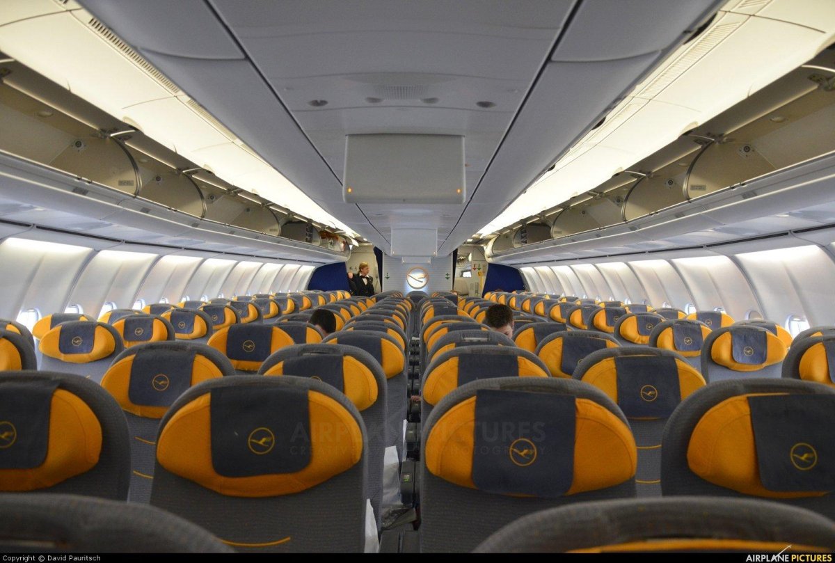 Аэробус а340 салон