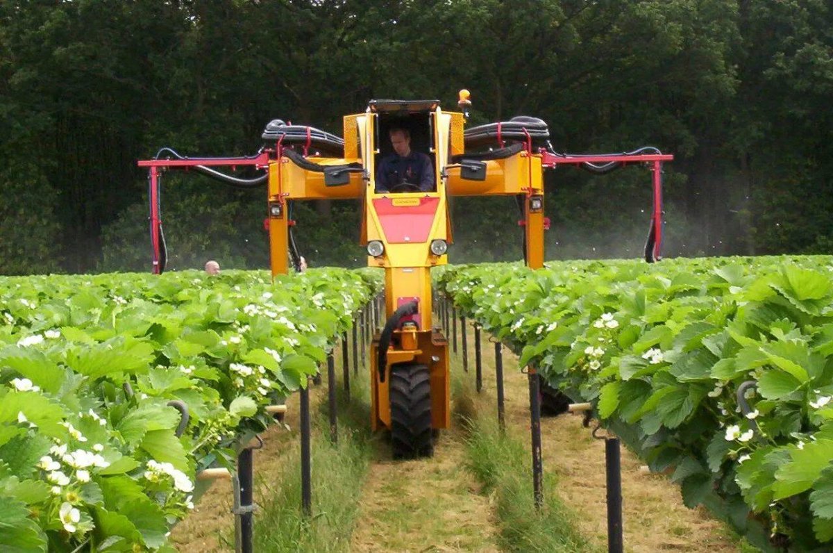 Высококлиренсный трактор Damcon