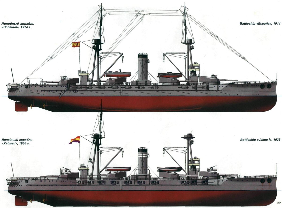 Линкор Хайме 1