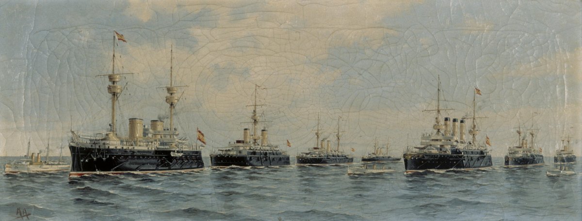 Флот Испании 1898 г