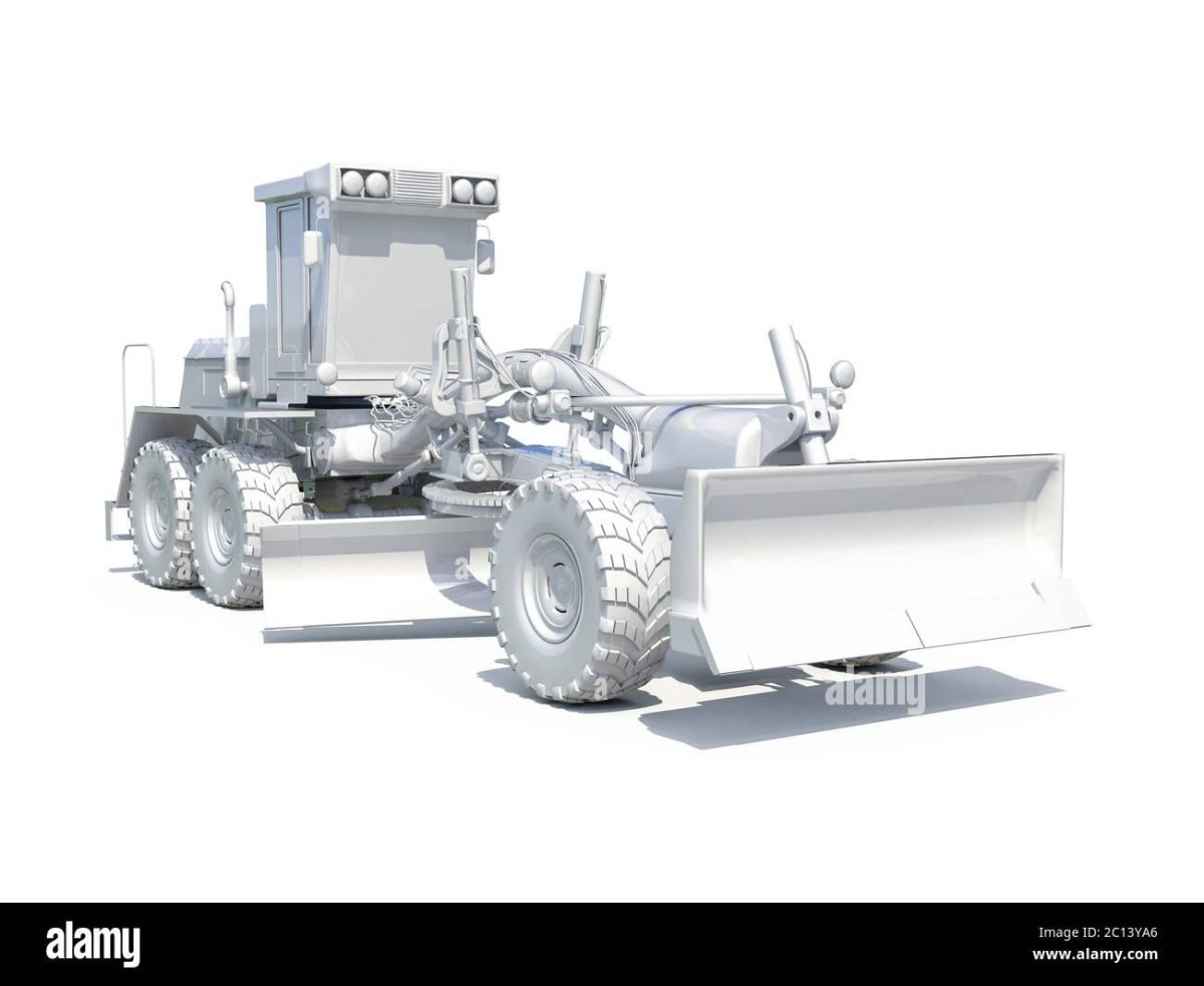 Автогрейдер рисунок