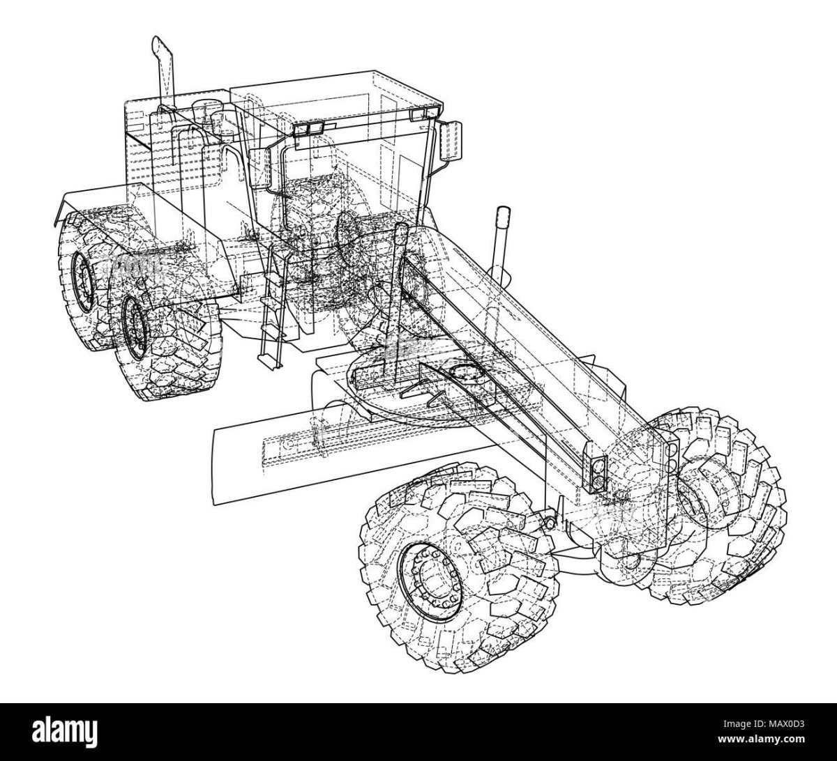 Грейдер рисунок