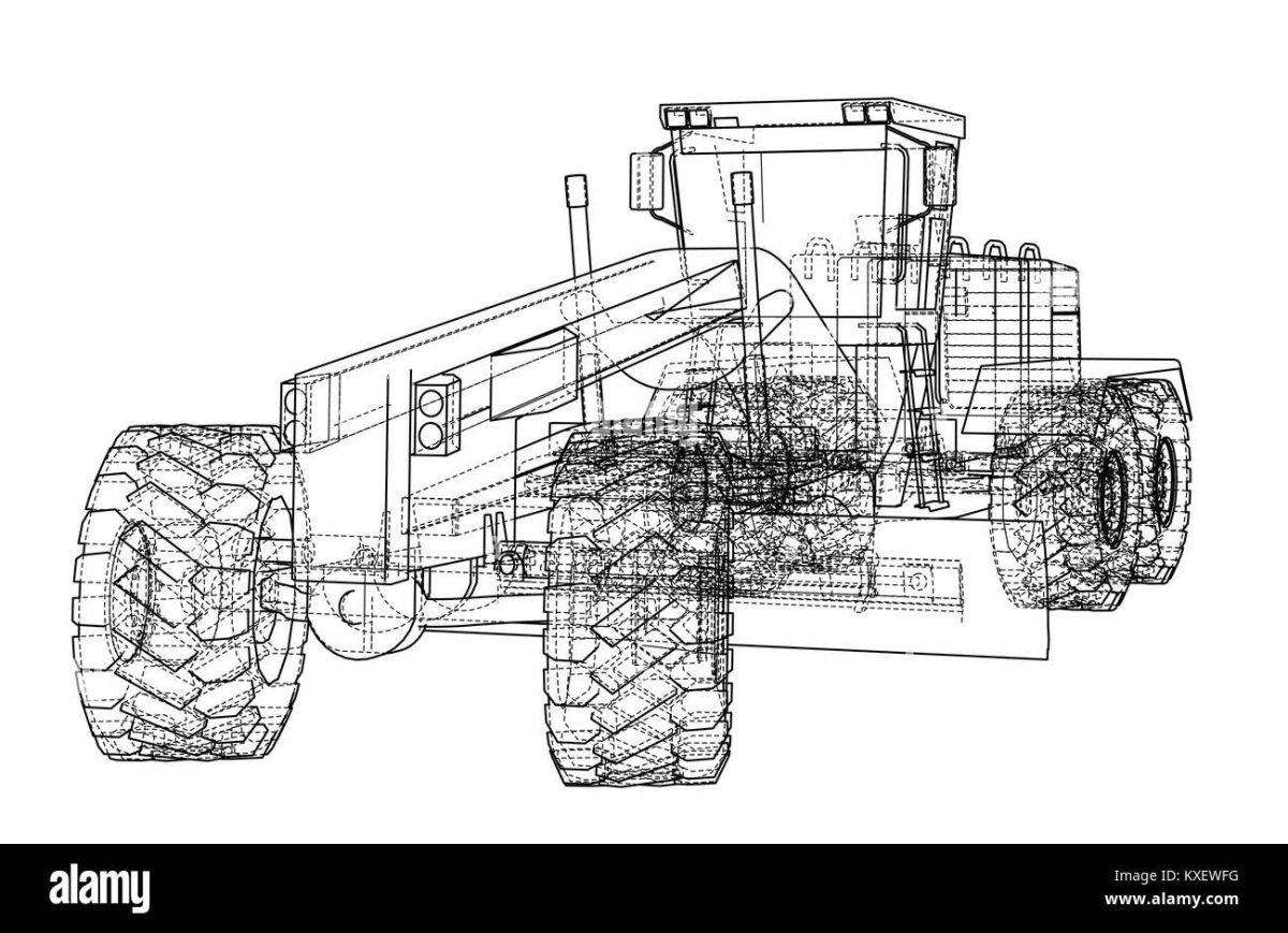 Грейдер рисунок