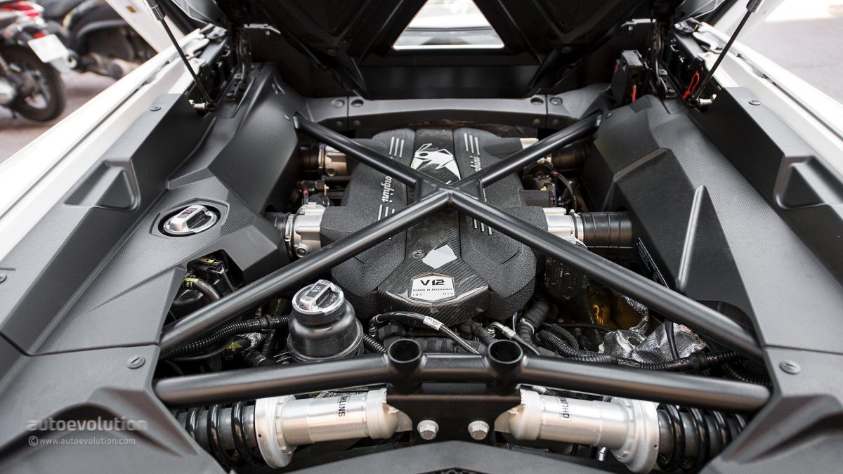 Двигатель Ламборджини авентадор v12