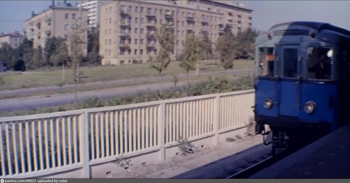 Вагон типа а на станции Измайловская