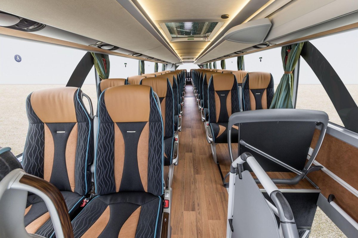 Setra s431 DT салон