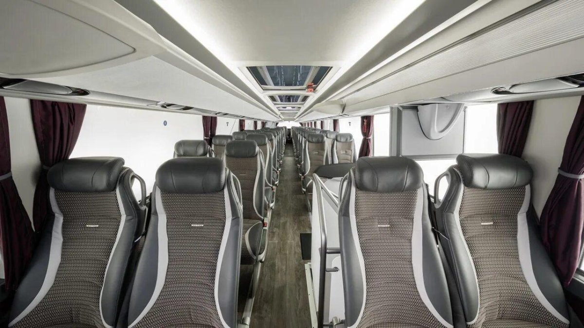 Setra s431 DT салон