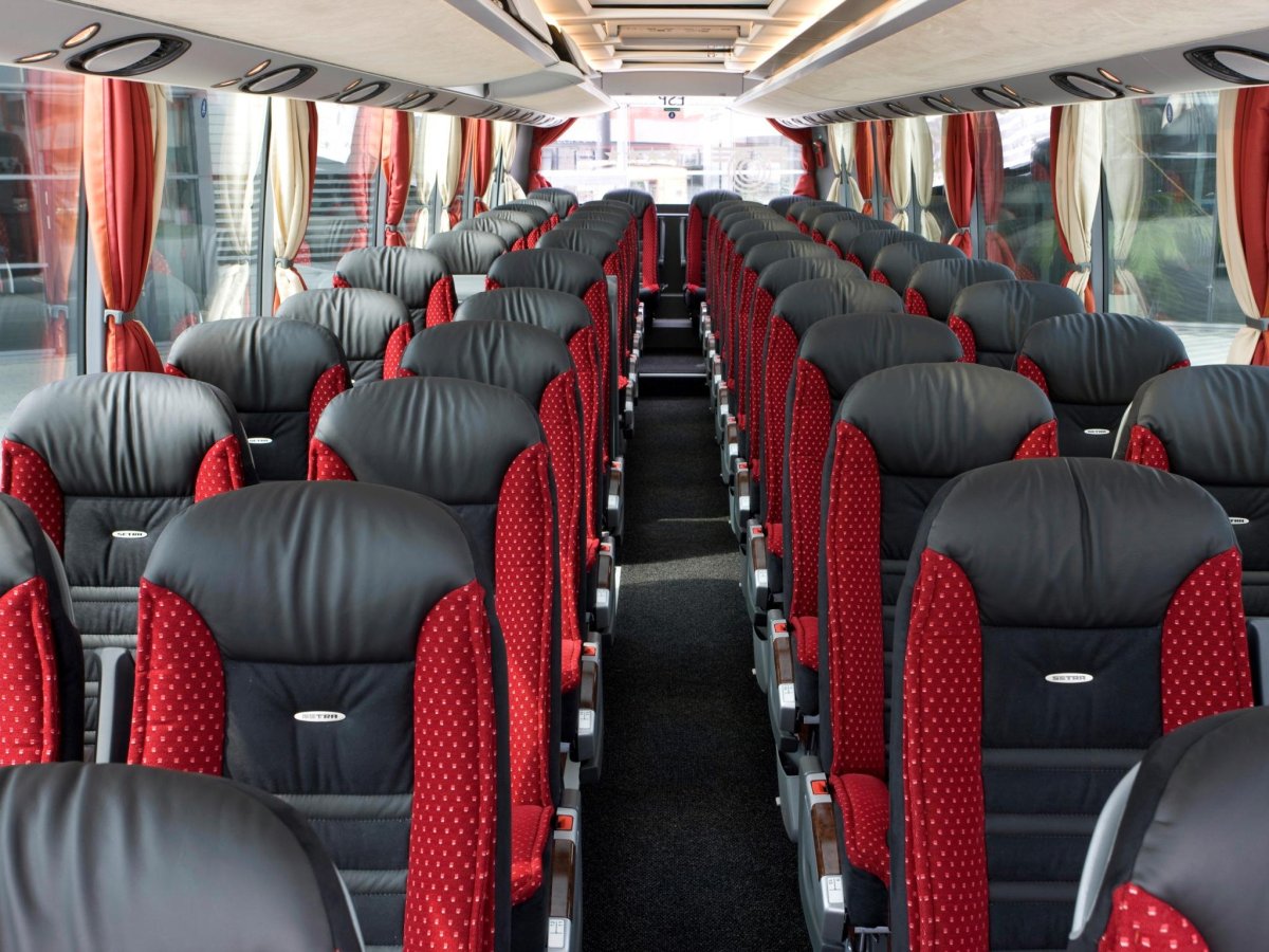Setra s416hdh салон