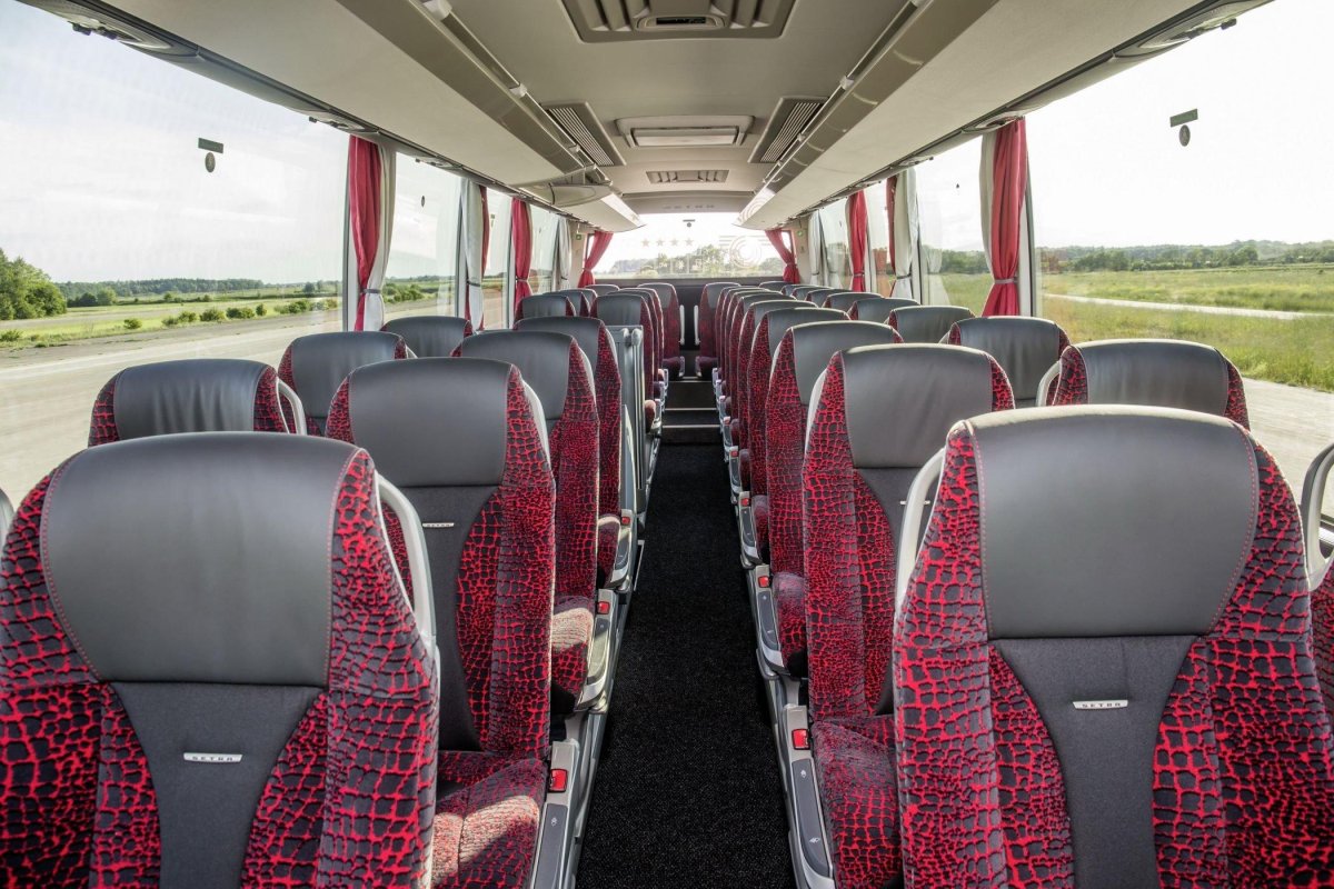 Setra s315 салон