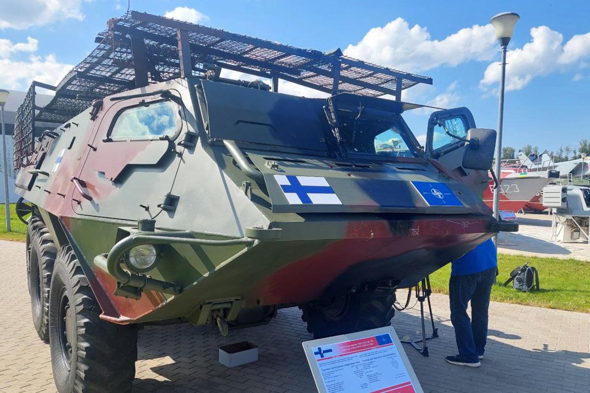 Финский БТР xa-180