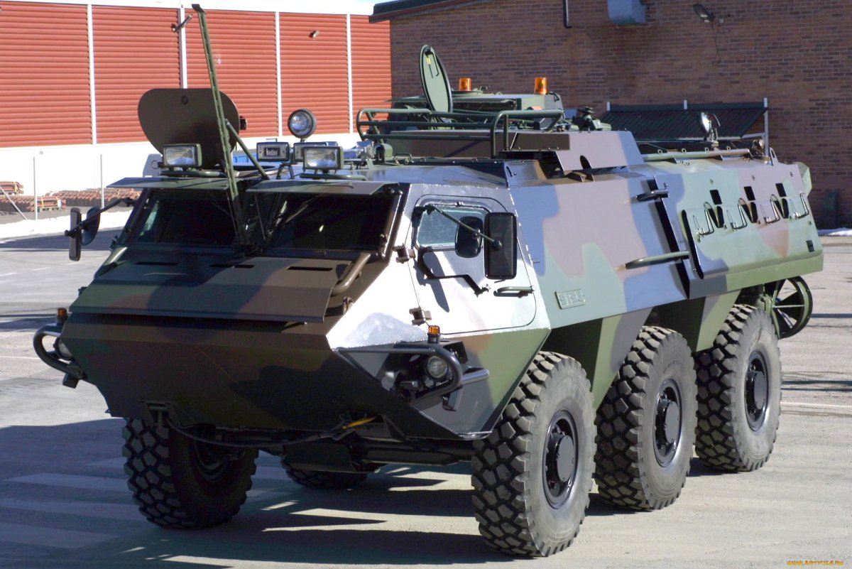 Финский БТР sisu xa-180