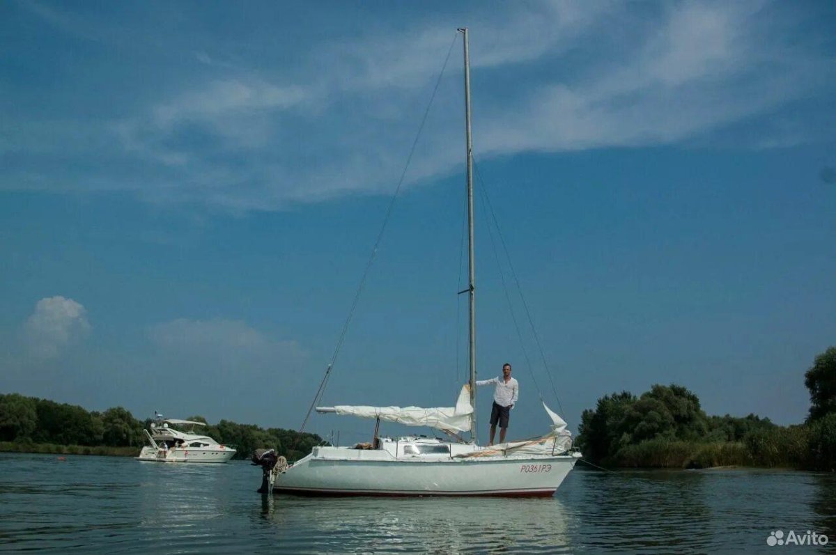 Яхта минитонник Нева 2