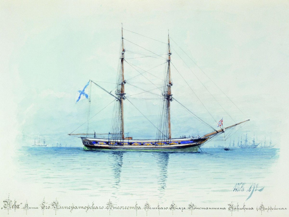 Императорская яхта держава Лев Феликсович лагорио