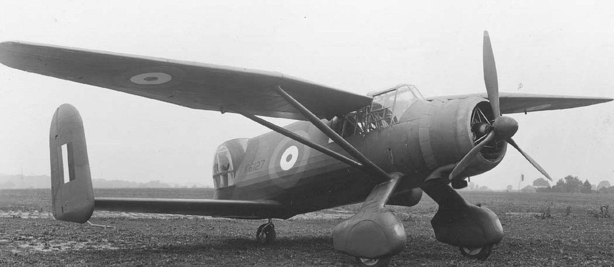 Lysander самолет