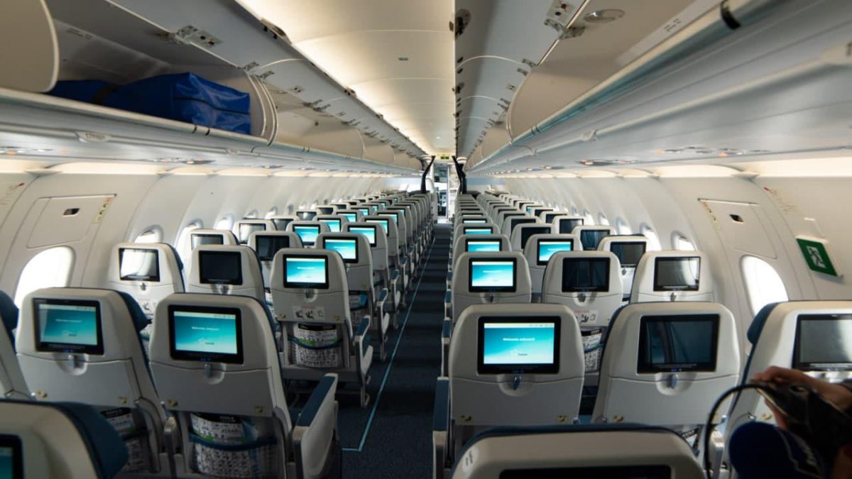 Аэробус а 321 салон