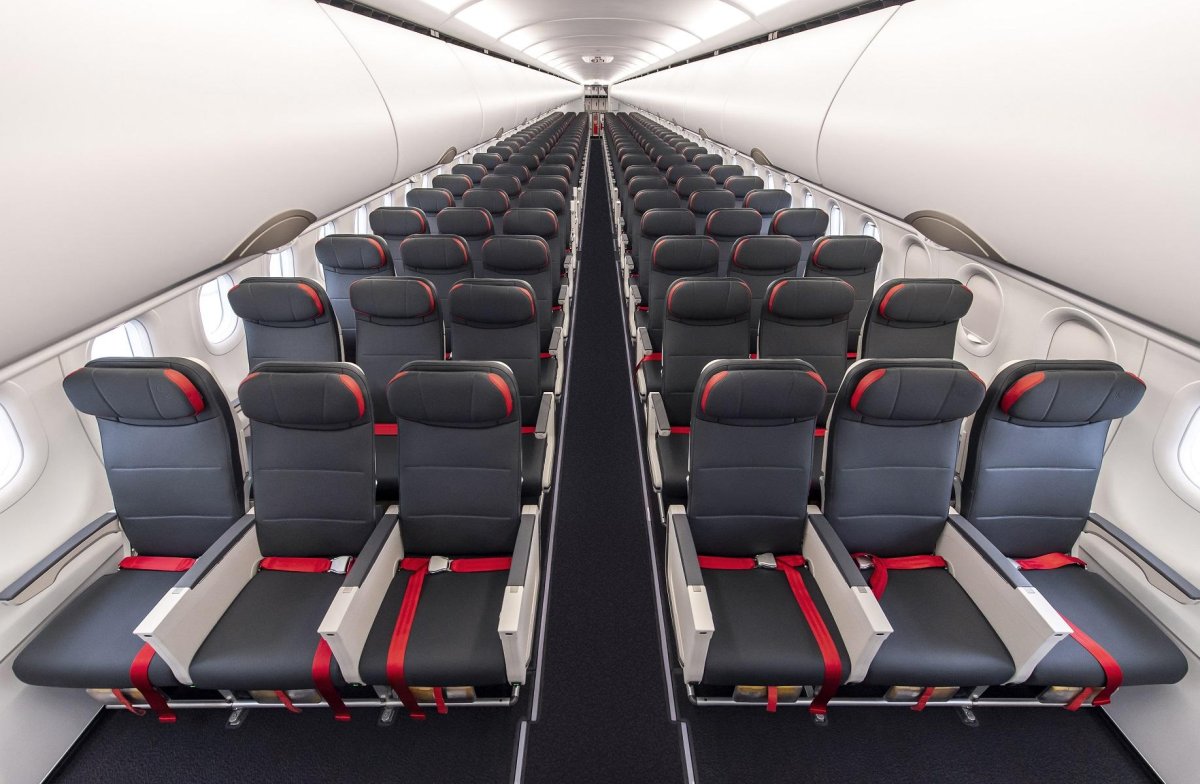 Аэробус а 321 салон