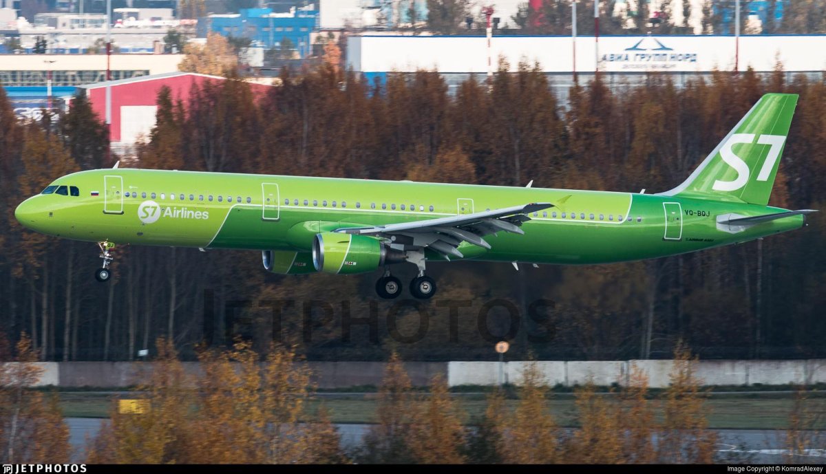 Airbus a321 s7 Airlines