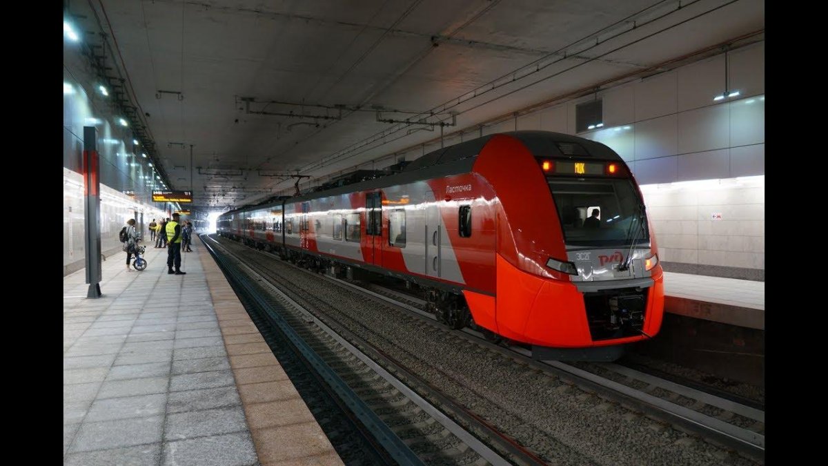 Поезд Ласточка Москва МЦК