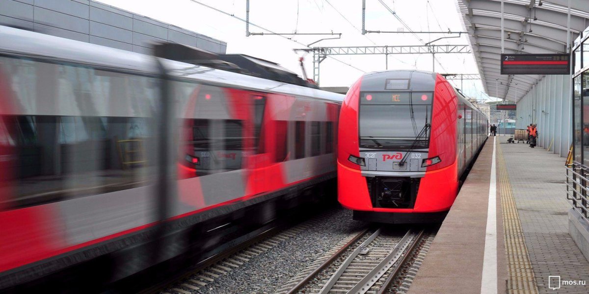 Поезд Ласточка МЦД