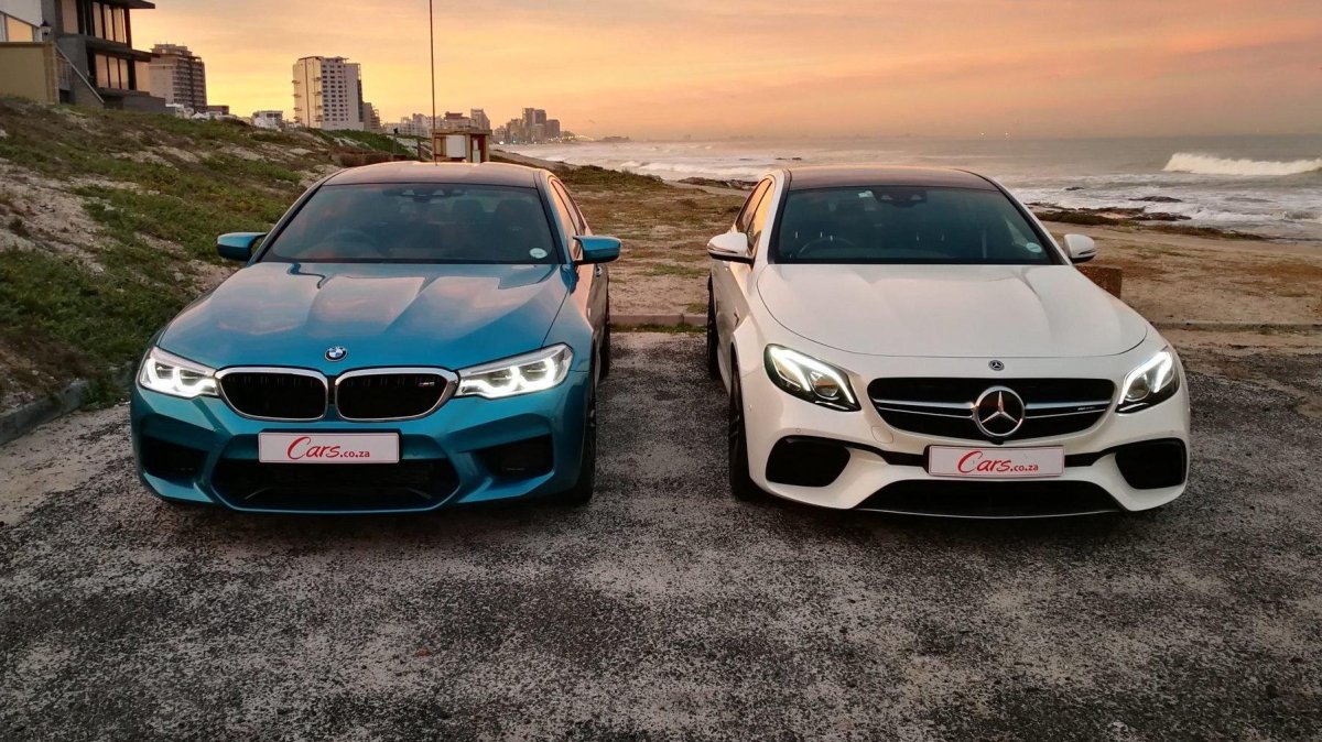 BMW m5 f 90 vs Mercedes