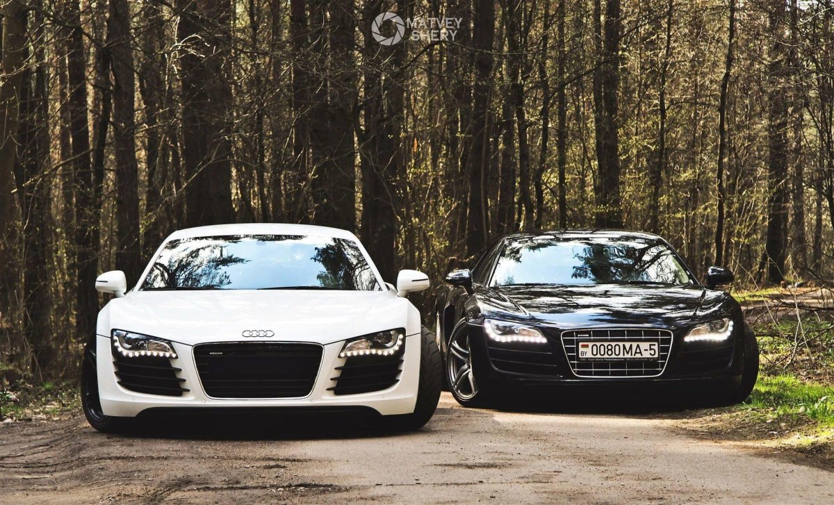Mercedes SLS Audi r8 BMW