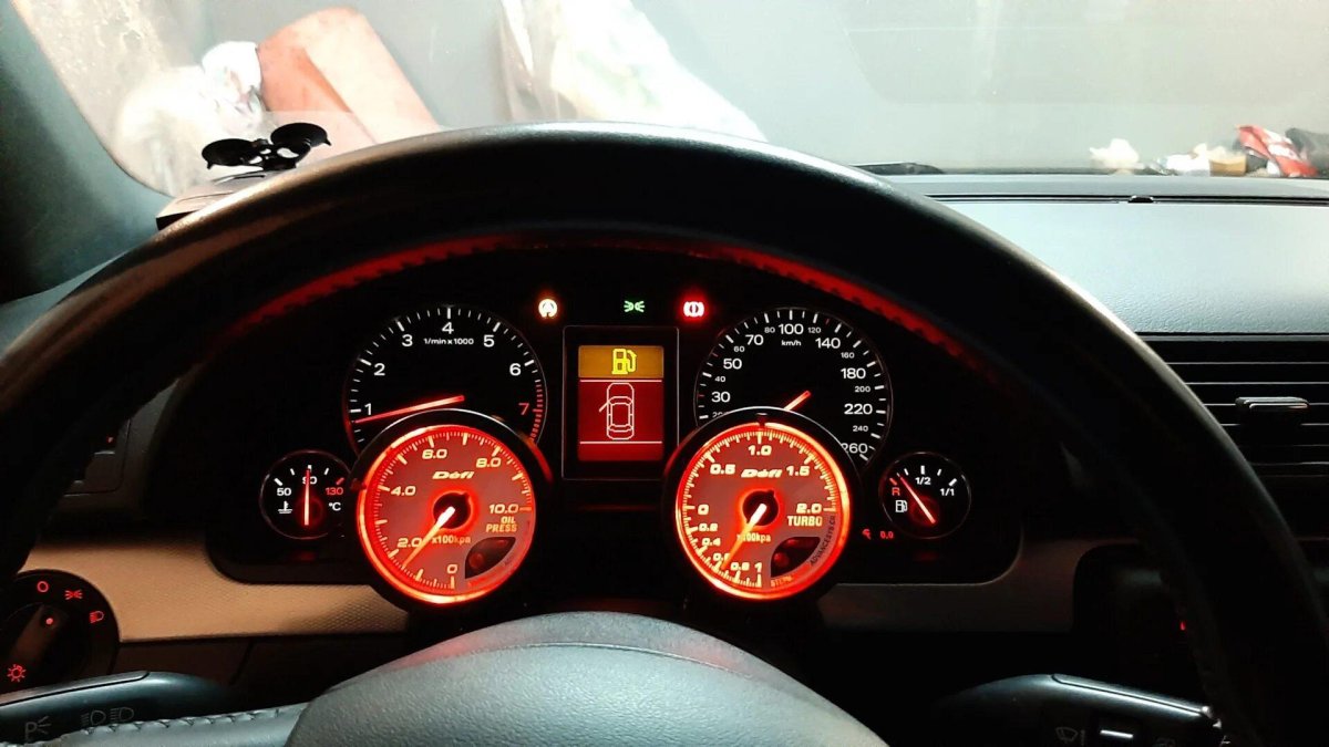 Приборка Ауди а4 б6