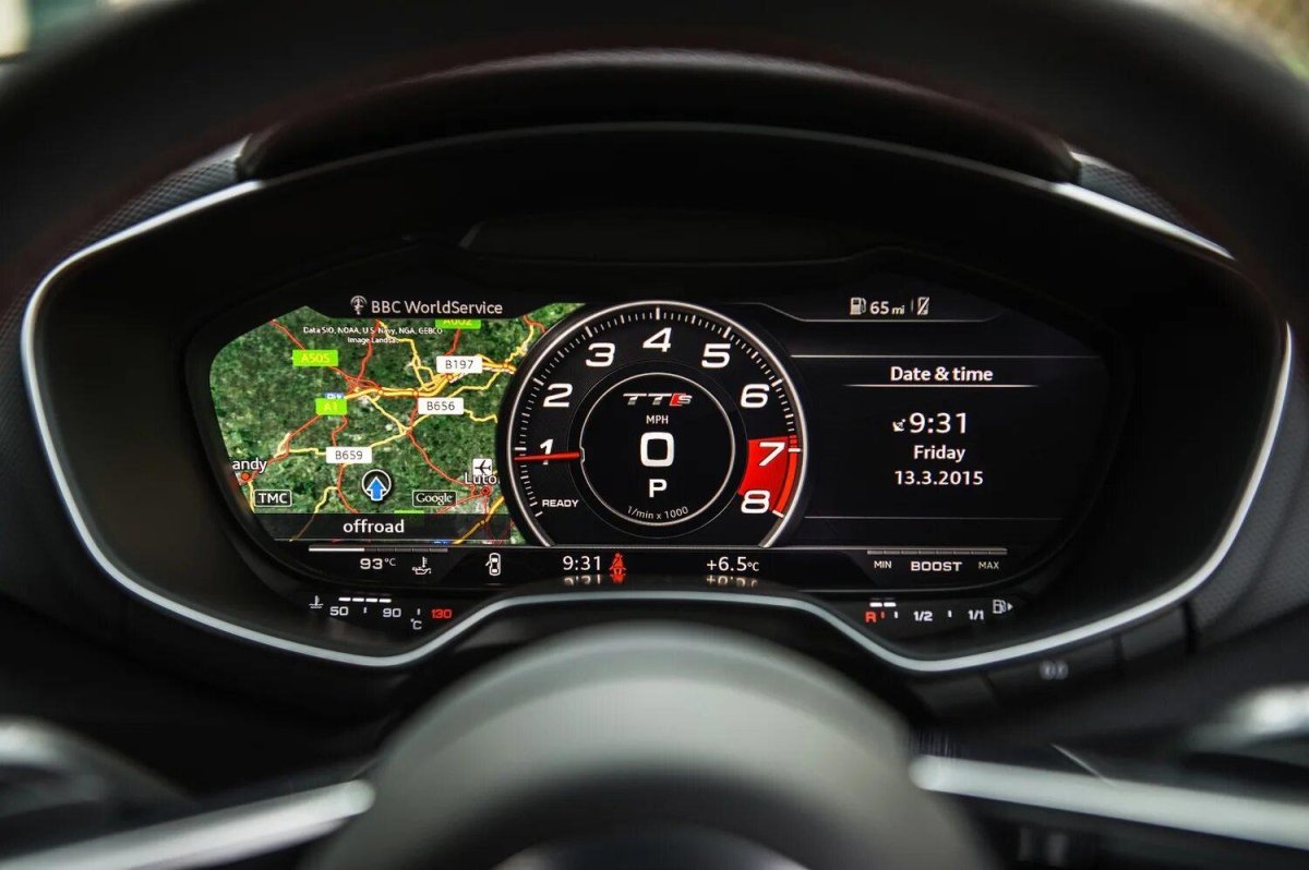 Audi a4 b9 цифровая приборная панель