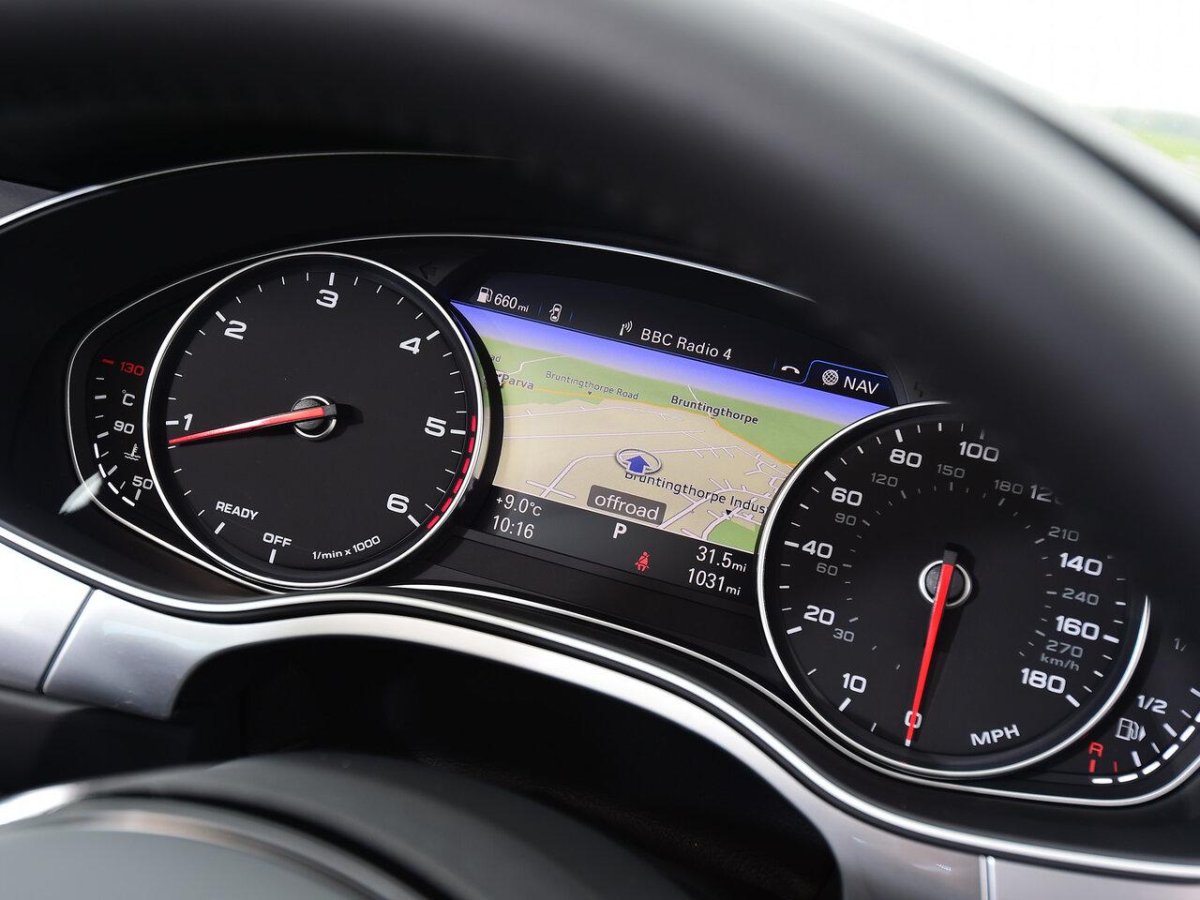 Audi a6 приборная