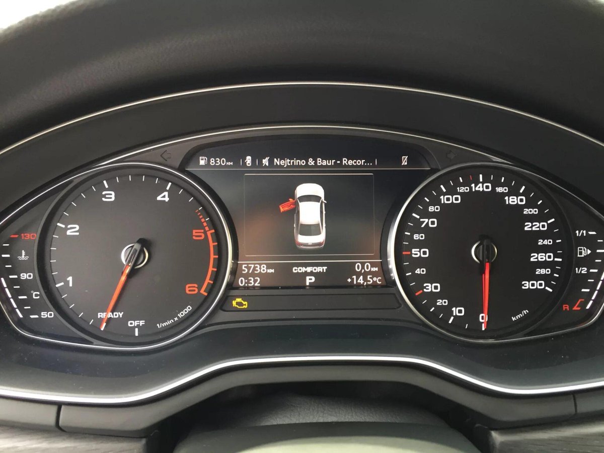 Audi a5 приборная панель