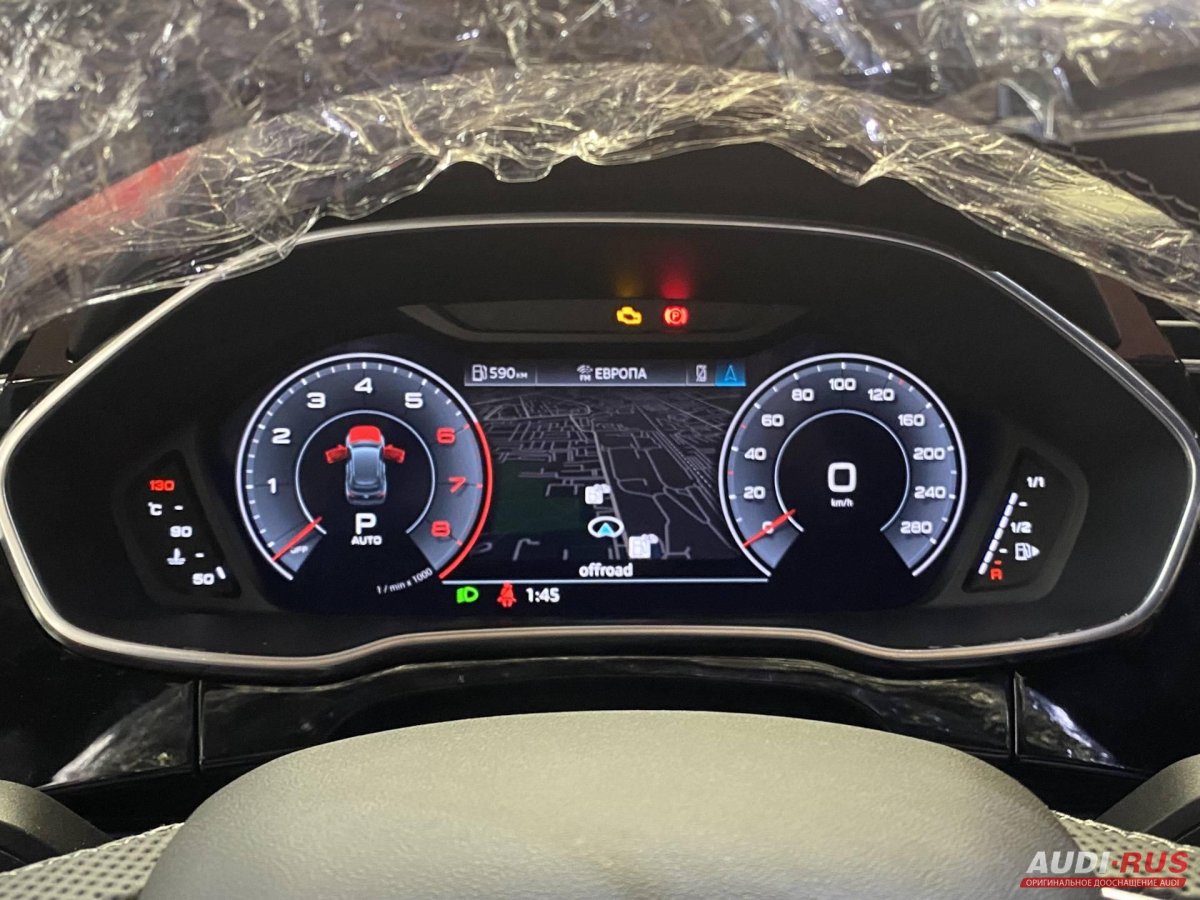 Цифровая приборная панель Audi