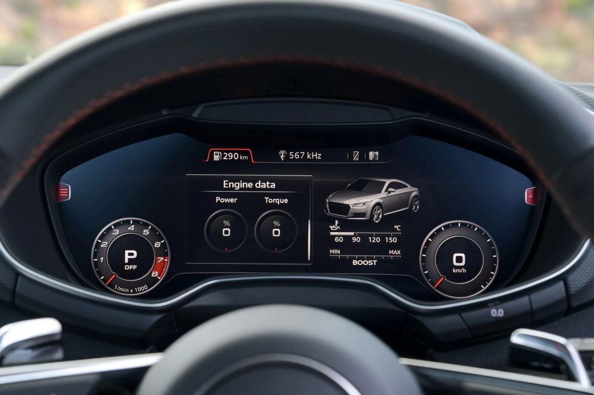 Audi TT 8s приборка