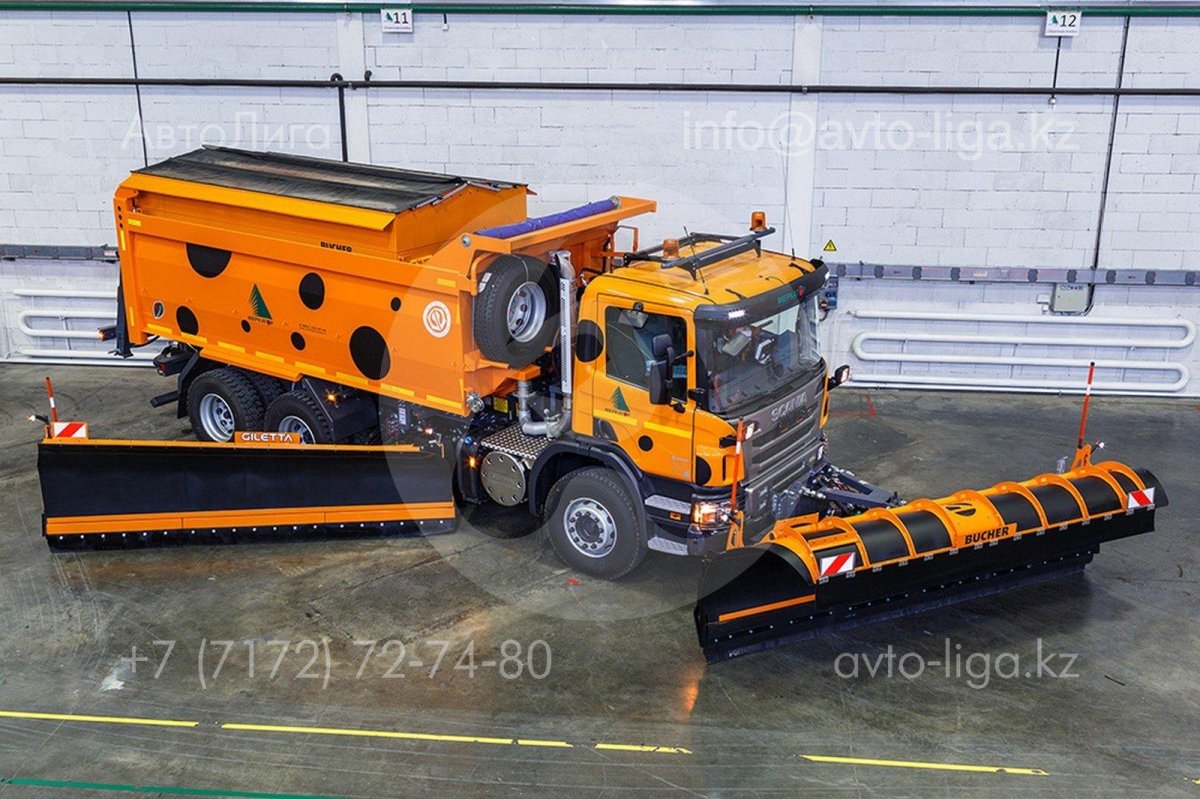 Снегоуборочная Скания 2020