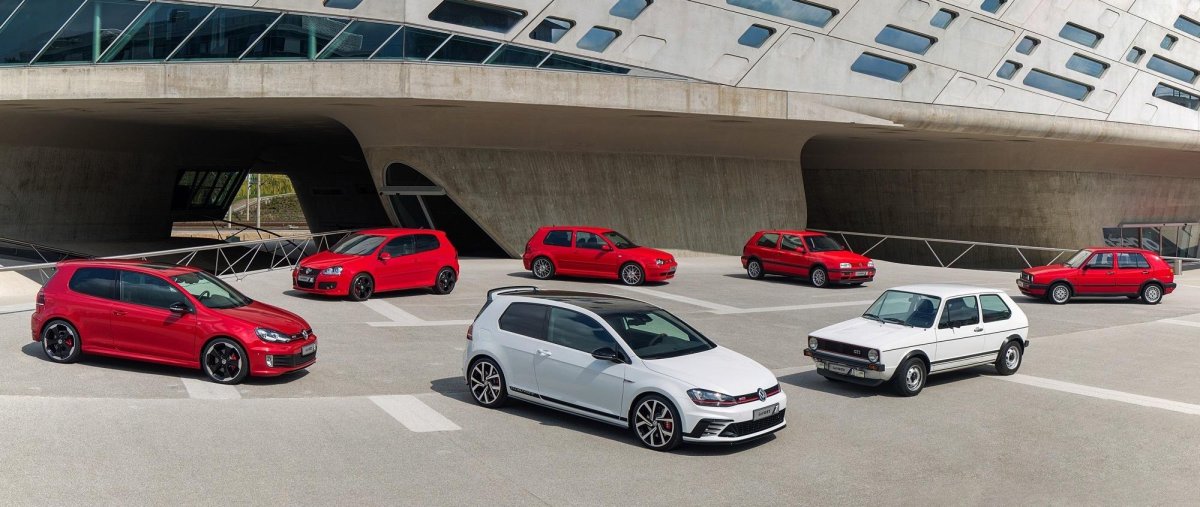 Фольксваген гольф поколения