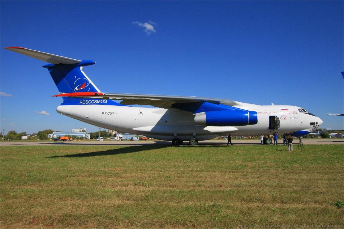 Самолет-лаборатория ил-76 МДК