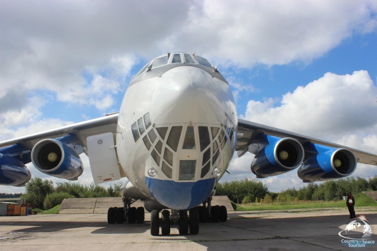 Самолет-лаборатория ил-76 МДК