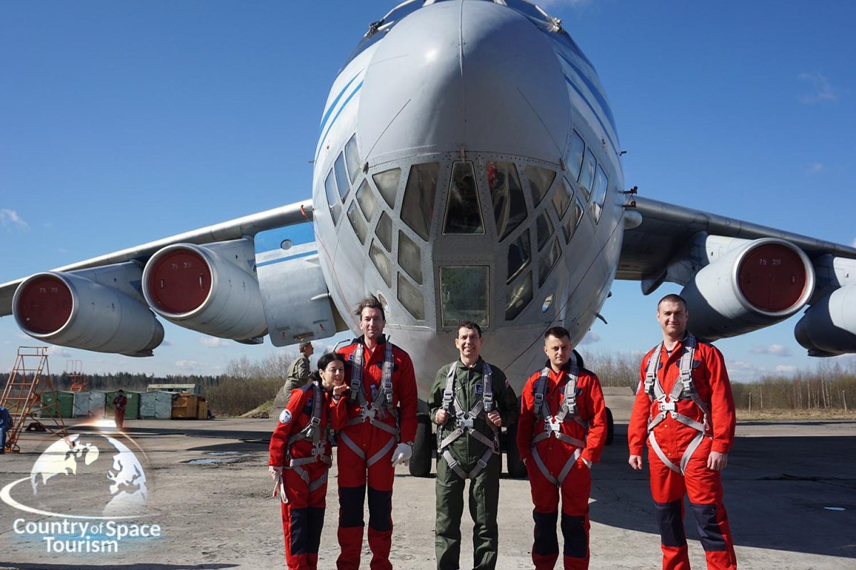 Ил 76 МДК Невесомость