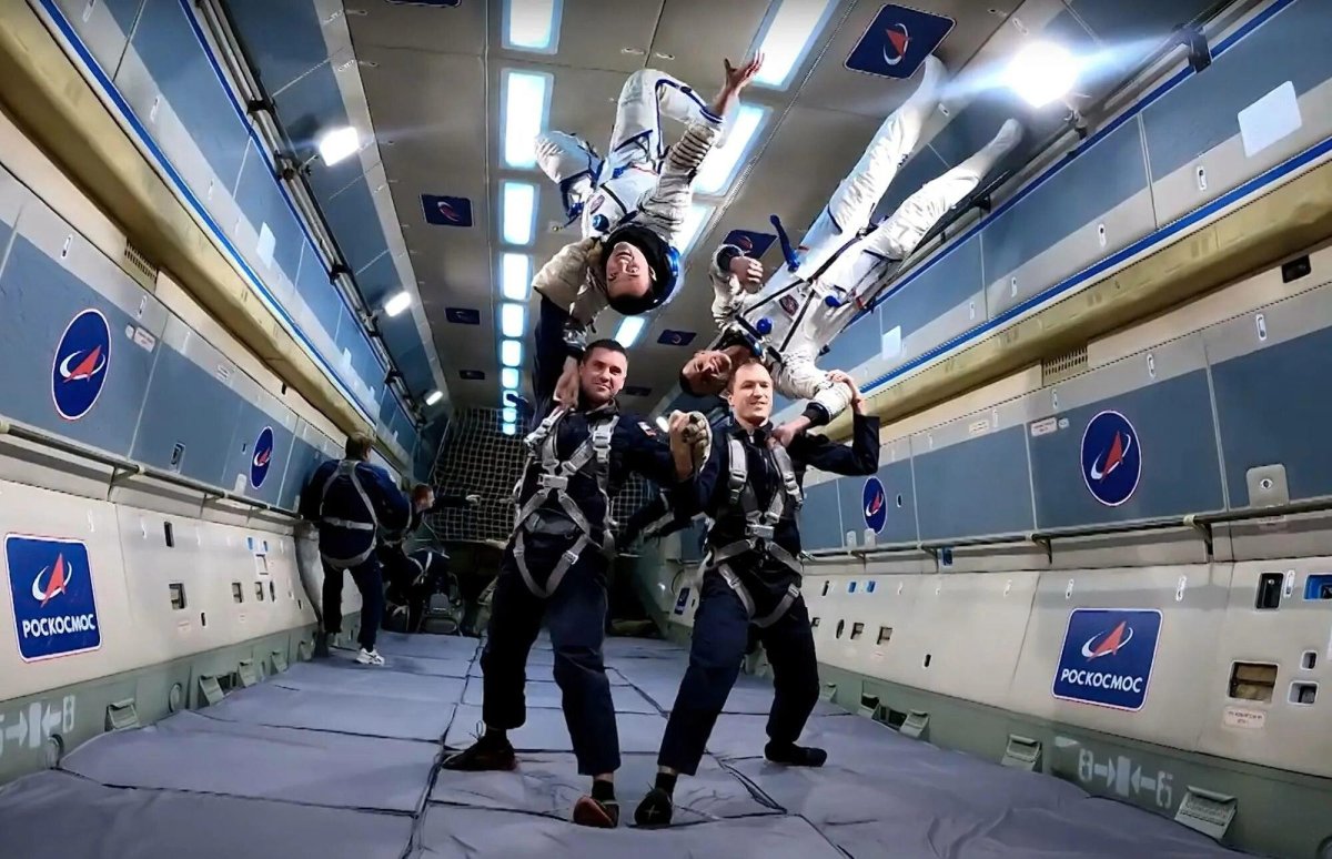 Ил 76 Невесомость