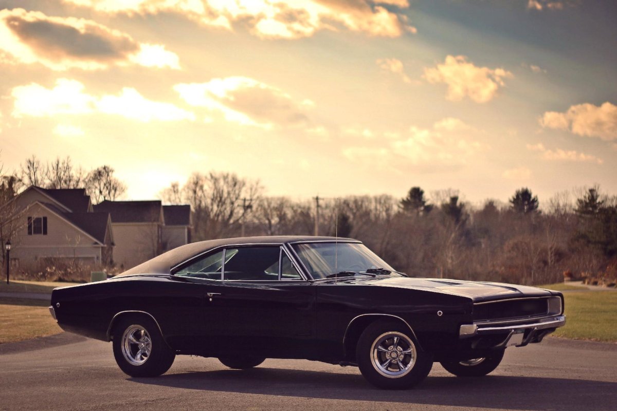 Маслкар dodge Charger 1968