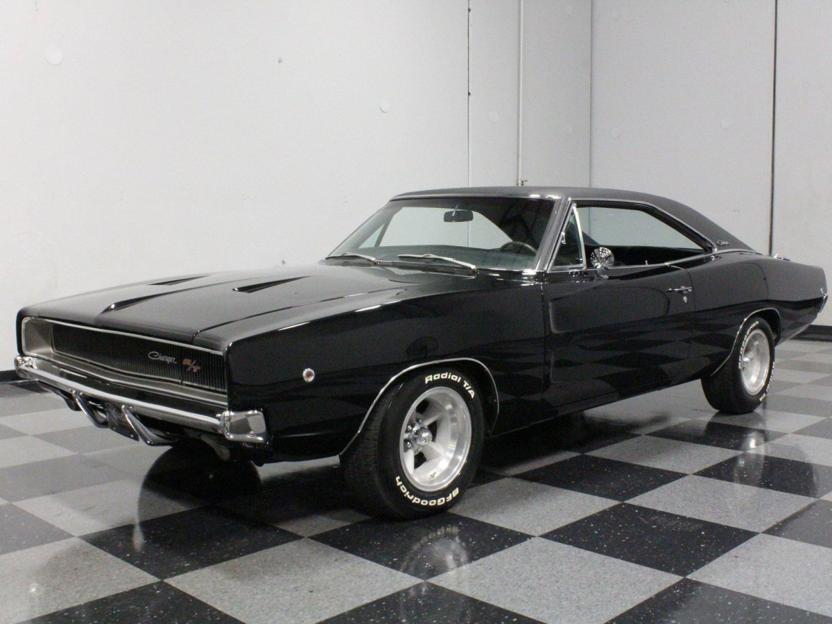 Dodge Charger 1968 Black