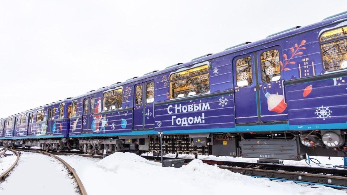 Поезд метро еж3